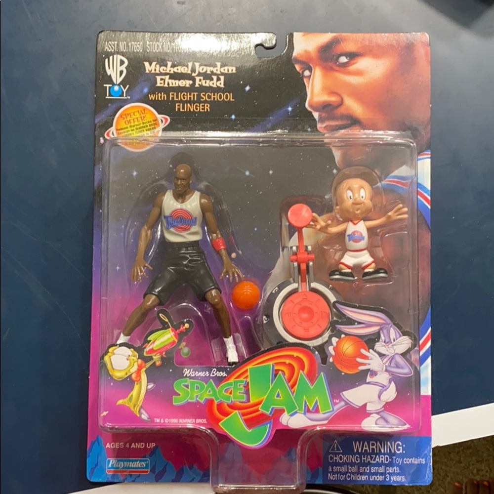 Michael Jordan action figure!